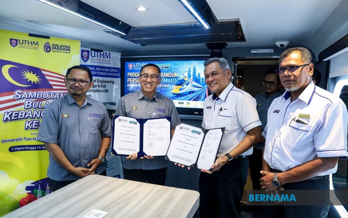 UTHM and KTMB Deepen Rail Sector Partnership With Three-Year Collaboration