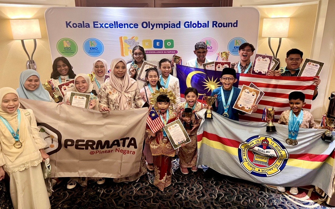 Malaysian Students Excel at International Koala Excellence Olympiad, Securing 22 Medals in Macau