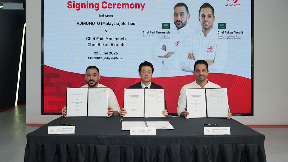 Ajinomoto Malaysia Strengthens Middle East Push Through Elite Saudi Chef Partnership