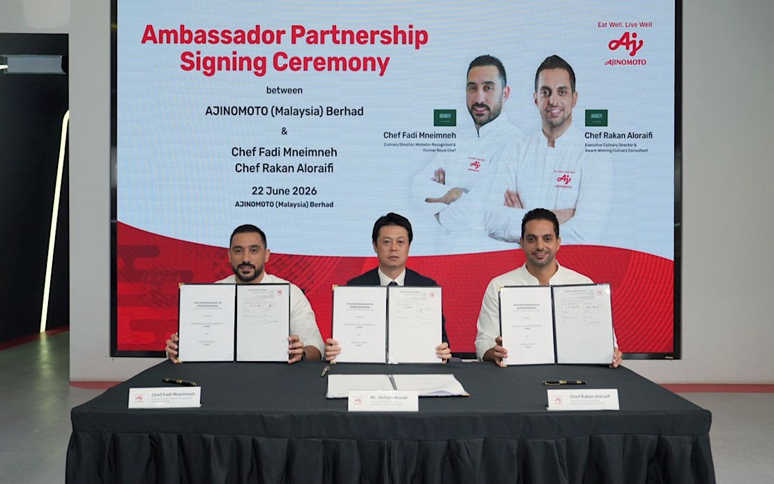 Ajinomoto Malaysia Strengthens Middle East Push Through Elite Saudi Chef Partnership