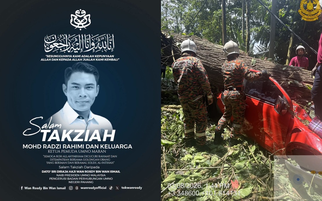 Pahang Mourns Loss of Youth Leader Mohd Radzi in Tragic Tree-Fall Incident
