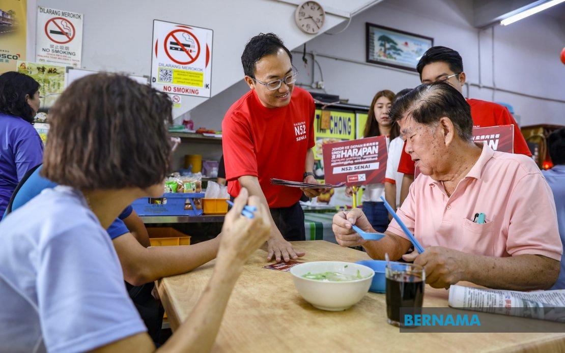 Wong Bor Yang Banks on Proven Track Record to Retain Senai Seat for Pakatan Harapan