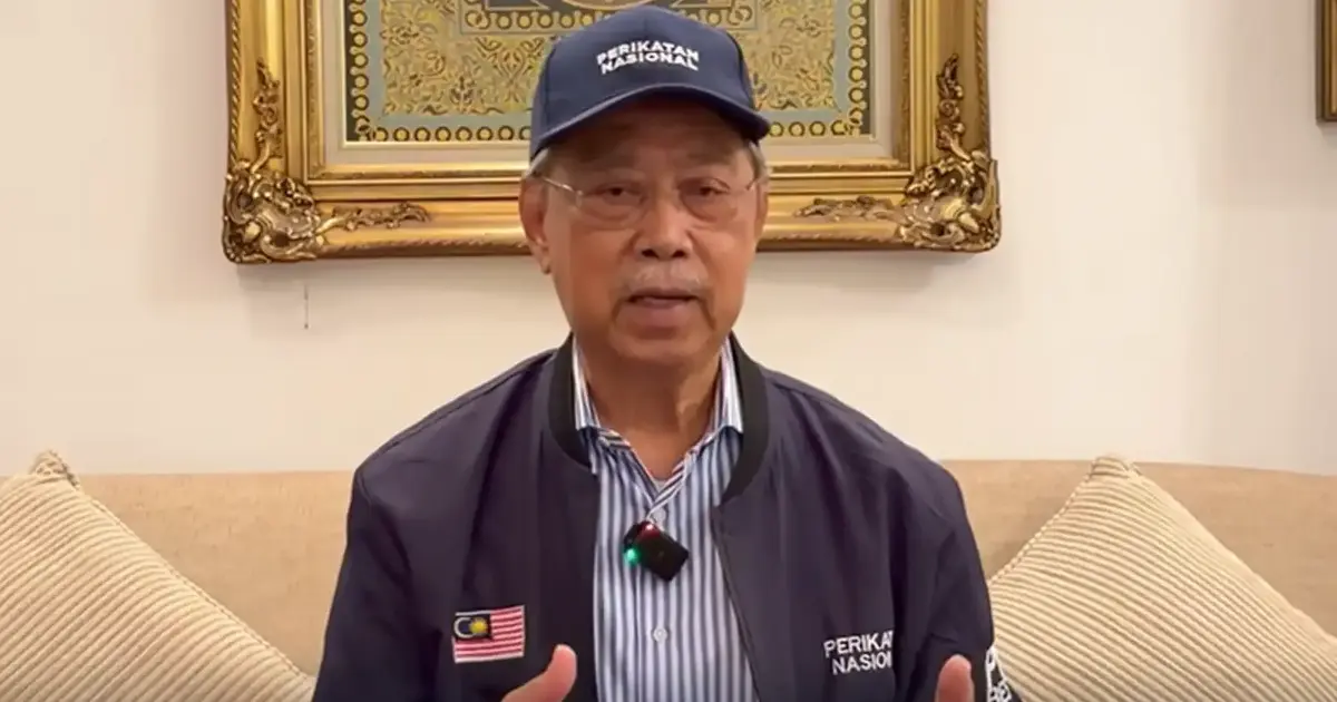 Muhyiddin Appeals to Johor Voters on Home Ground, Framing PN as Party of the People