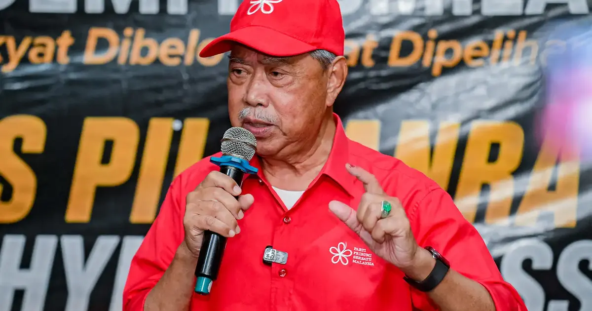 Muhyiddin Defends Bersatu's Electoral Involvement After Khaled's 'Meddling' Criticism