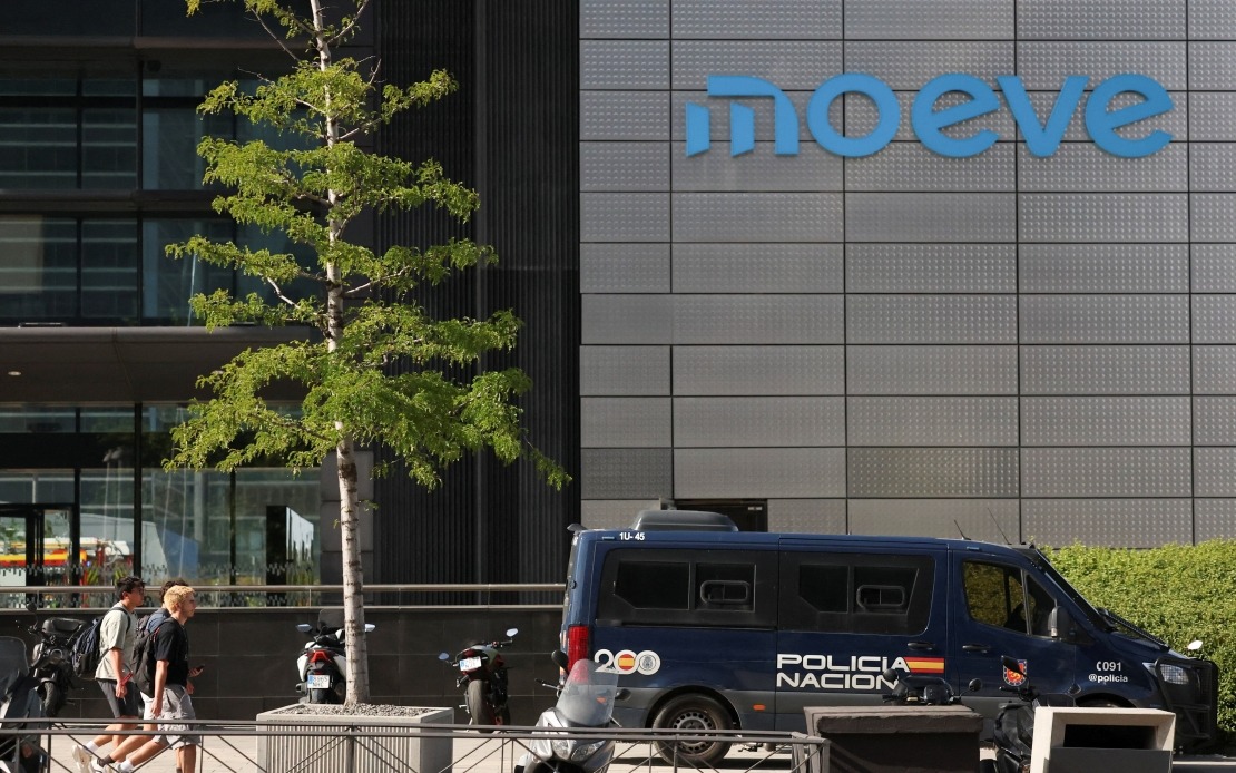 Fire Breaks Out at Torre Moeve, Spain's Second-Tallest Building
