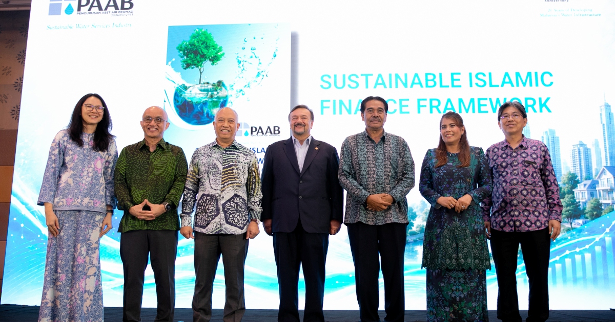 PAAB launches RM720 million blue sukuk issuance for water infrastructure