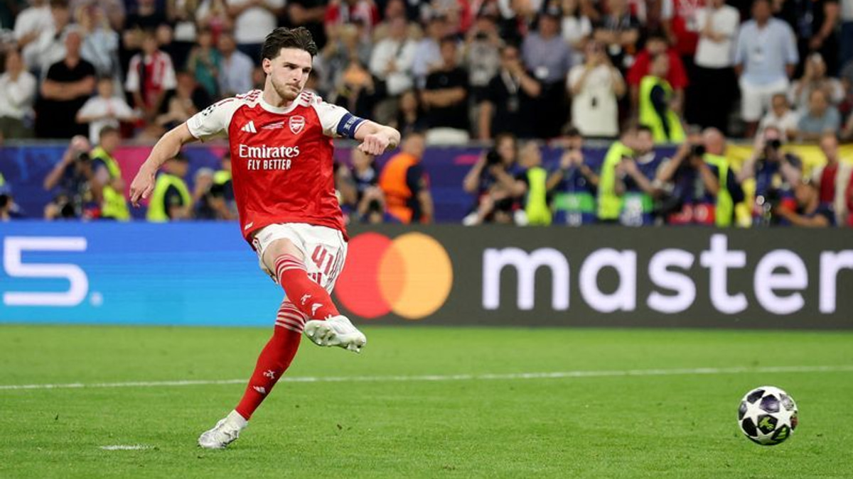 Arsenal's Rice, Saka and Zubimendi ready for Community Shield clash with Manchester City
