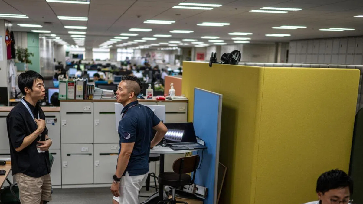 Japan's summer dress-down push sparks debate over male leg hair in the office