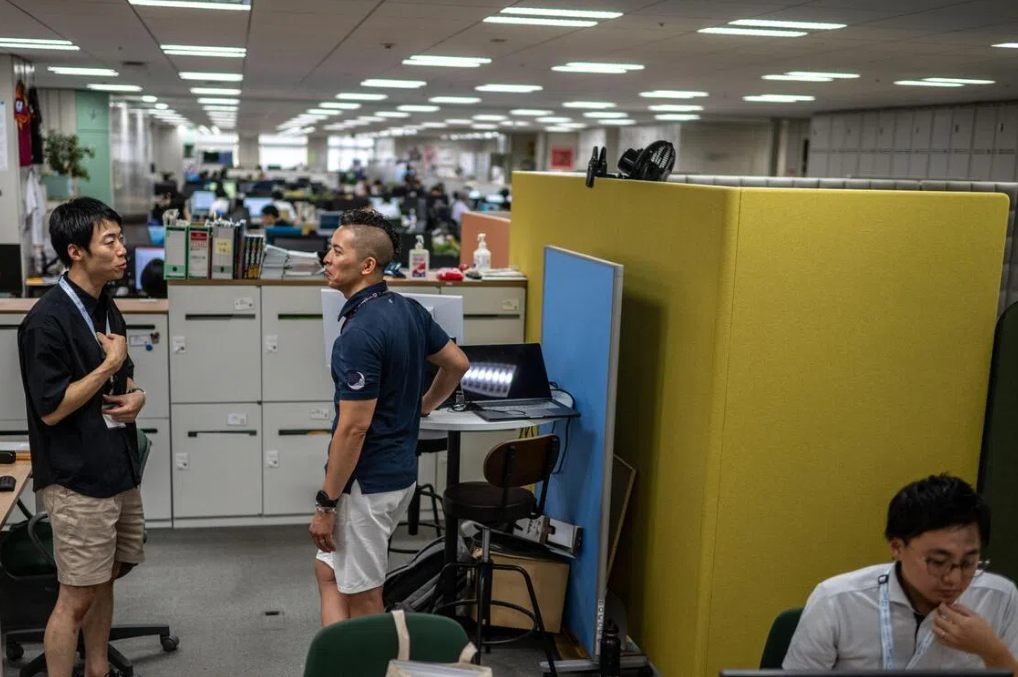 Japan's summer dress-down push sparks debate over male leg hair in the office