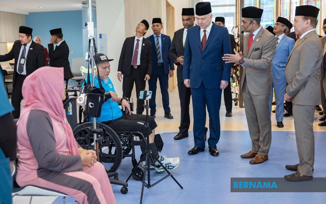 Perak Sultan Opens Advanced Neuro-Robotics Centre as Symbol of Recovery and Dignity for Injured Workers