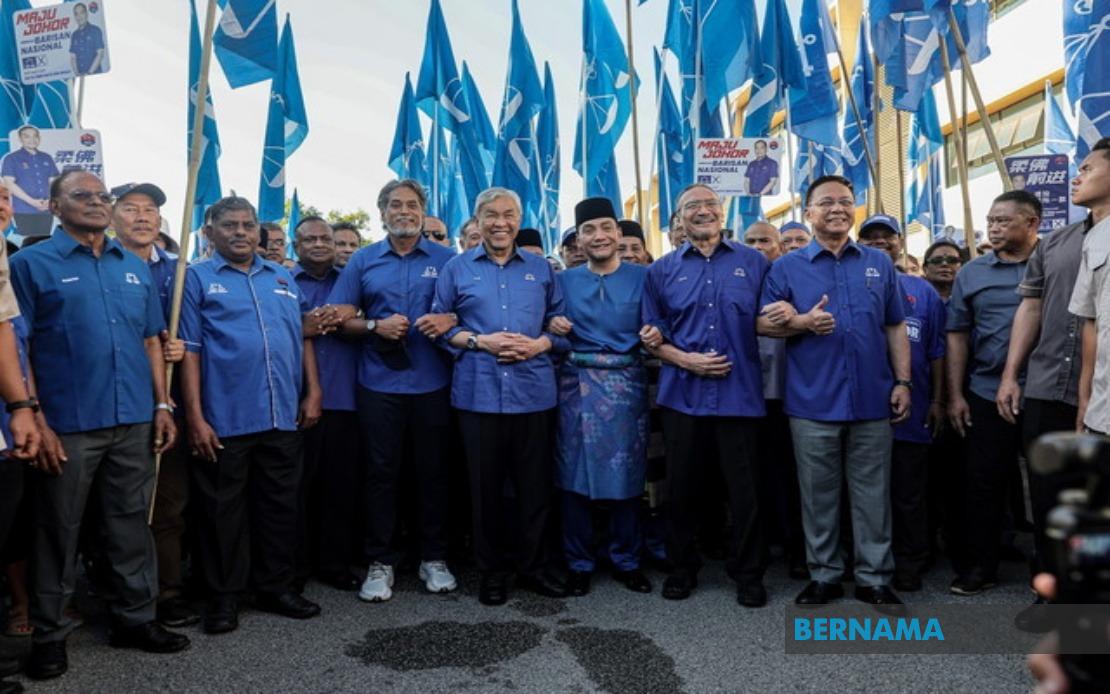 UMNO's Top Brass Rally Behind Onn Hafiz in Johor State Election Bid