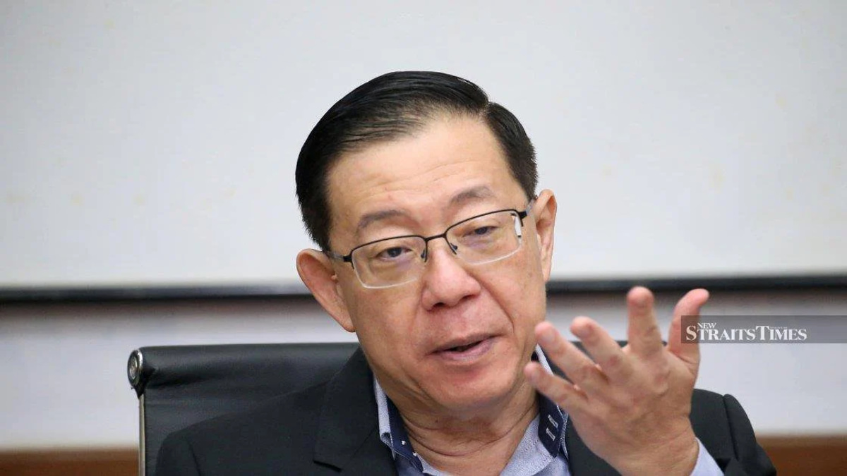 Lim Guan Eng Demands Return of Penang's RM2.8 Billion Budget Shortfall