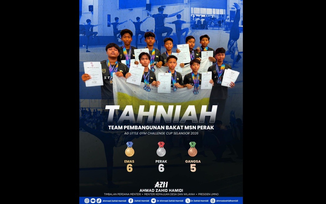 Bagan Datuk Gymnasts Create History With Six Gold Medals at Selangor Challenge Cup