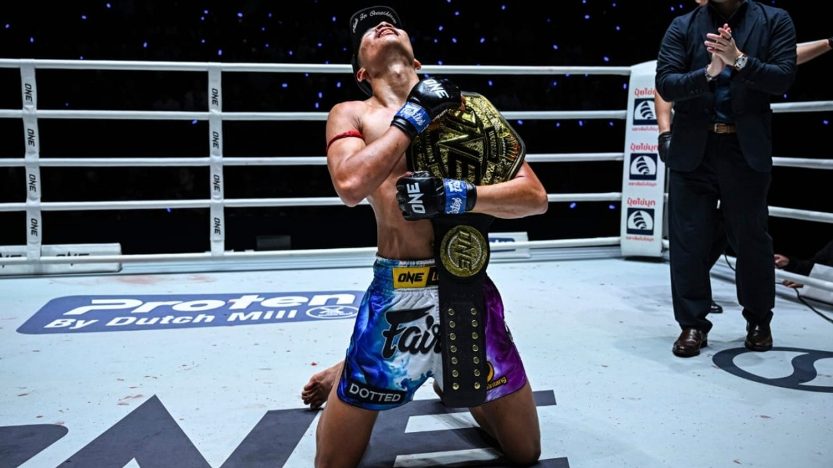 Alif Rakib Becomes First Malaysian to Win ONE Interim Strawweight Muay Thai Title