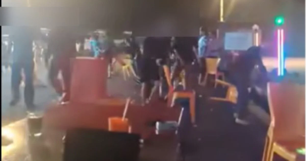 Four Men Arrested After Violent Restaurant Brawl Erupts in Kulai