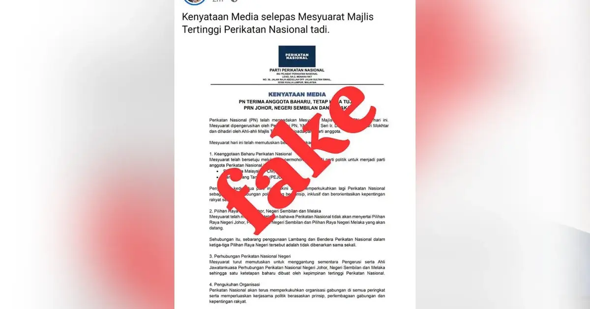 PN Denies False Claims About Skipping Three State Elections