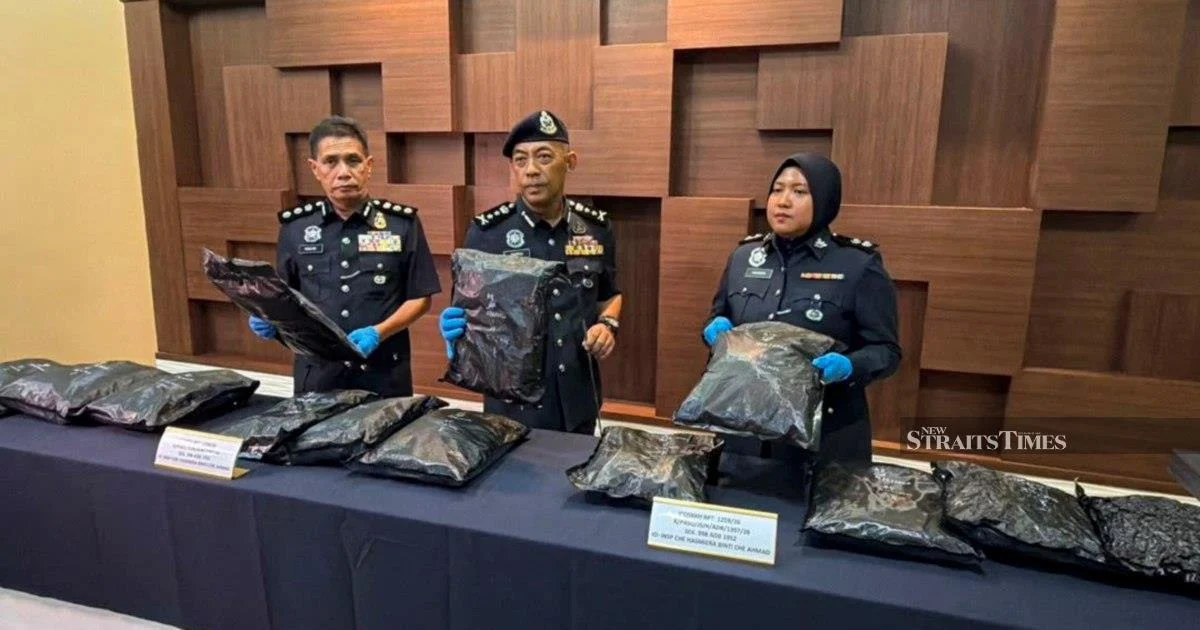 Student Drug Courier Held with RM1.17mil Cannabis Cache at Bukit Kayu Hitam Border