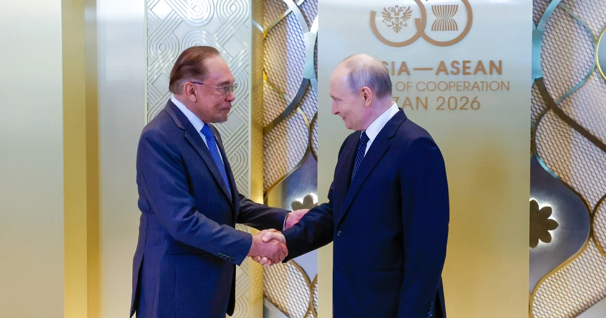 Putin pledges lasting energy commitment to Malaysia as Anwar pursues strategic partnerships
