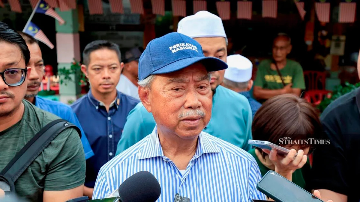Muhyiddin mobilizes Bersatu machinery to boost Malay voter turnout in Johor election