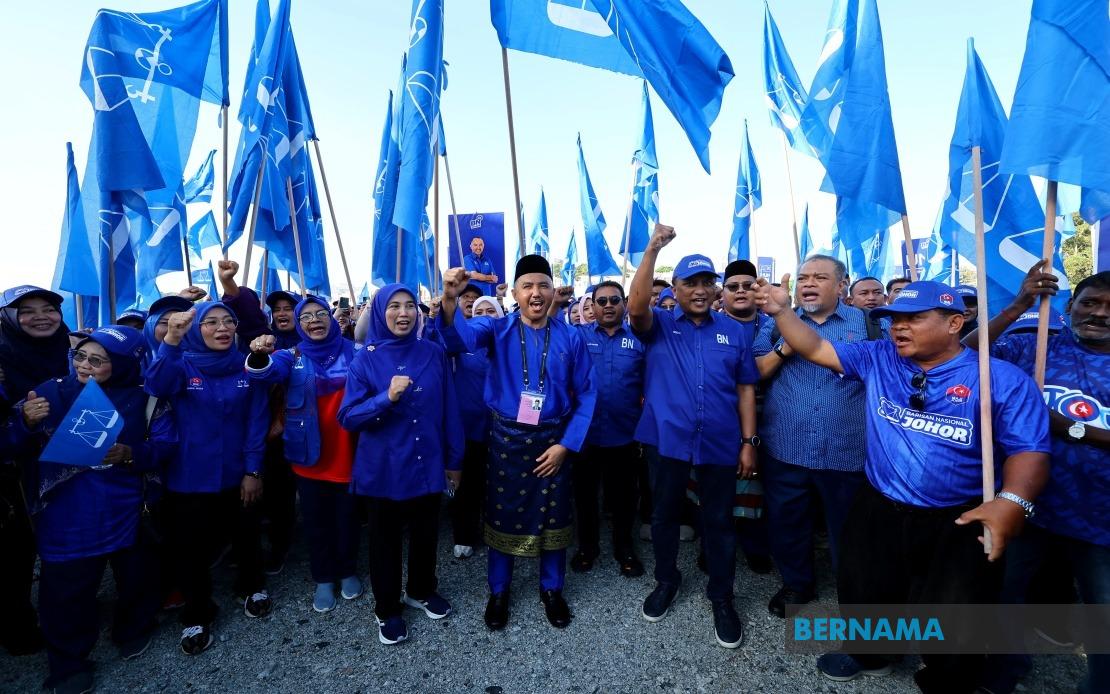 Johor state election nominations close as 56 centres shut their doors