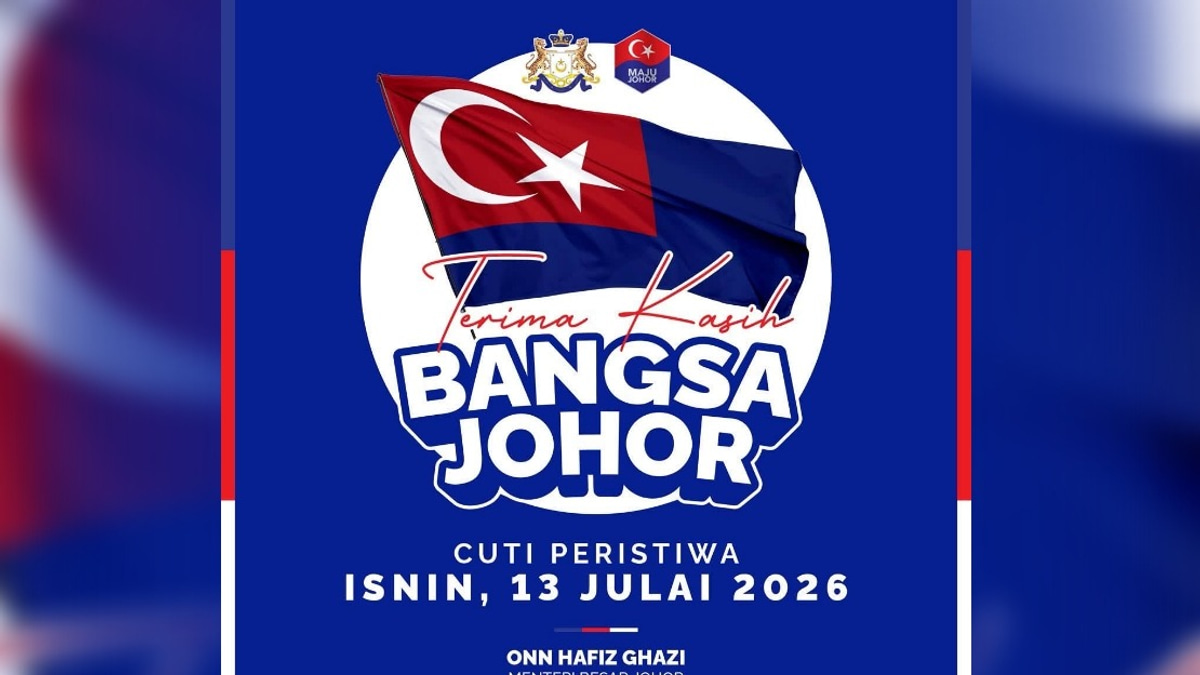 Johor Declares July 13 a State Holiday to Celebrate Election Victory
