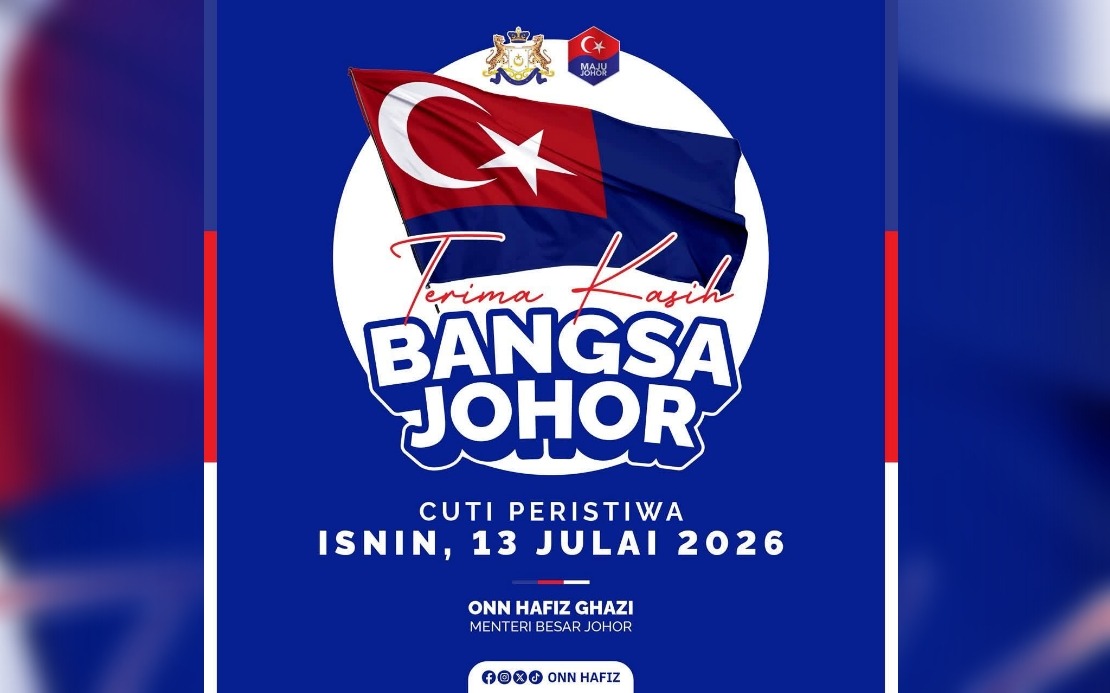 Johor Declares July 13 a State Holiday to Celebrate Election Victory