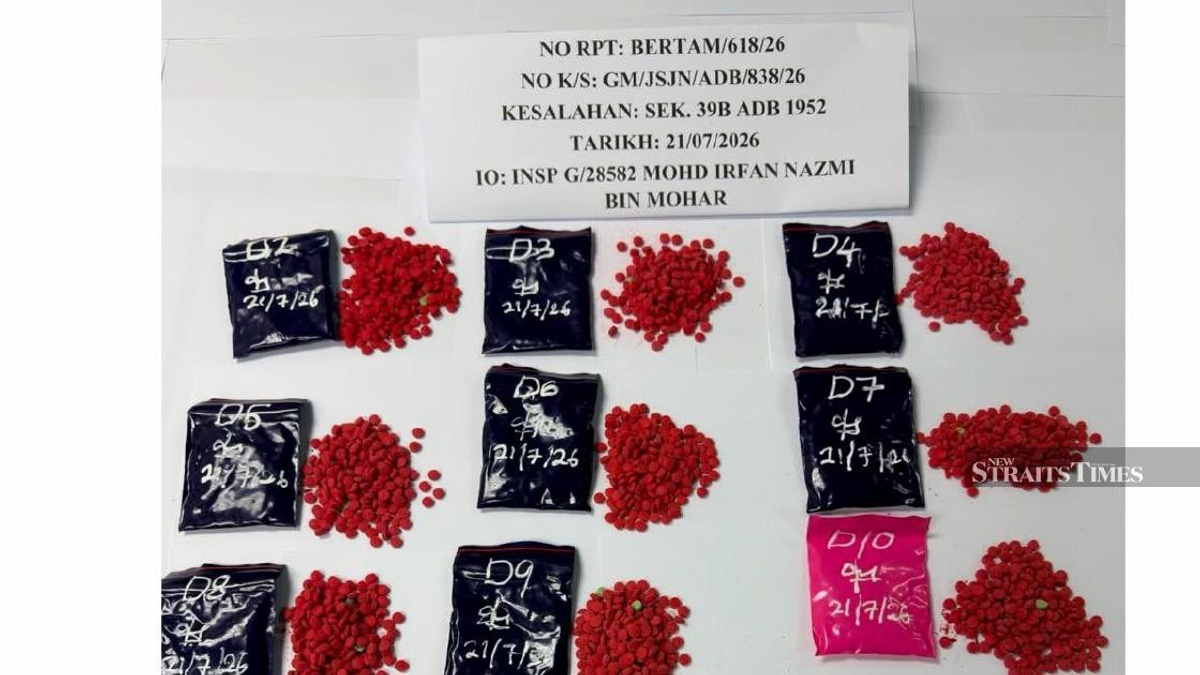 Myanmar Nationals Arrested in Kelantan Drug Bust; 6,000 Yaba Pills Seized
