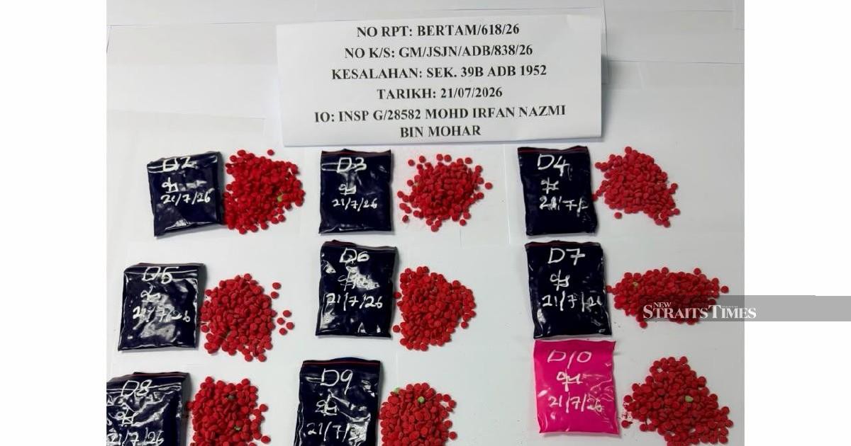 Myanmar Nationals Arrested in Kelantan Drug Bust; 6,000 Yaba Pills Seized