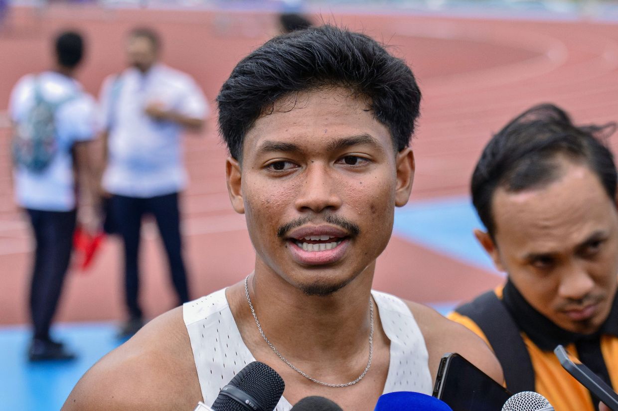 National Sprinter Azeem Balances Athletics and Academia with Master's at UM