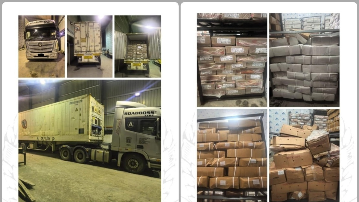 RM6.19 Million Worth of Illegally Imported Frozen Pork Seized in Miri