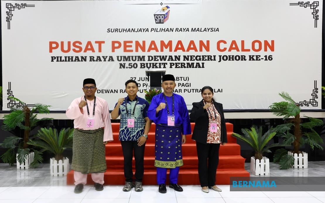 Four-way Contest Looms in Bukit Permai as Johor Votes on July 11