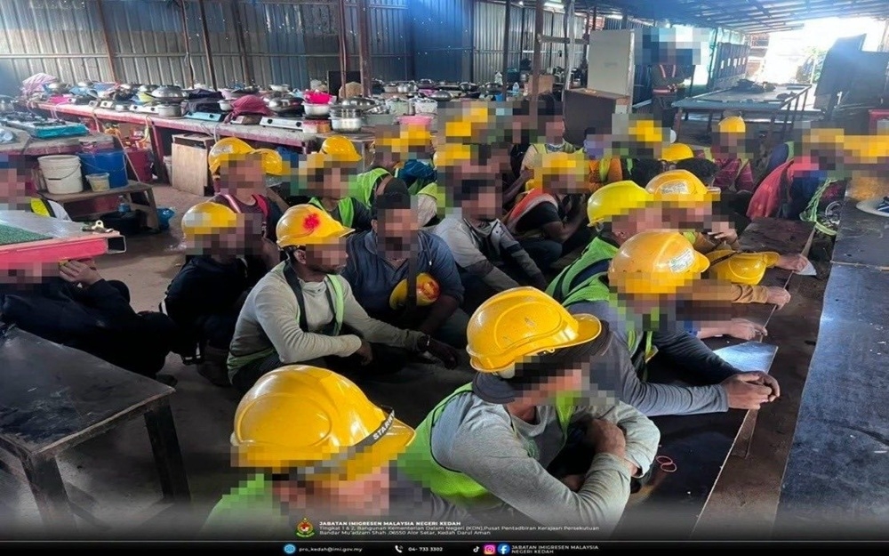 Kedah authorities detain 81 undocumented migrants in construction site raid