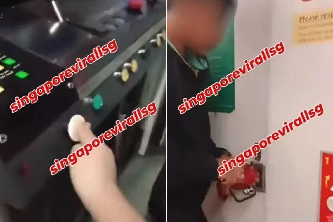 Two boys given conditional warnings after unauthorised entry into Singapore MRT train cabin