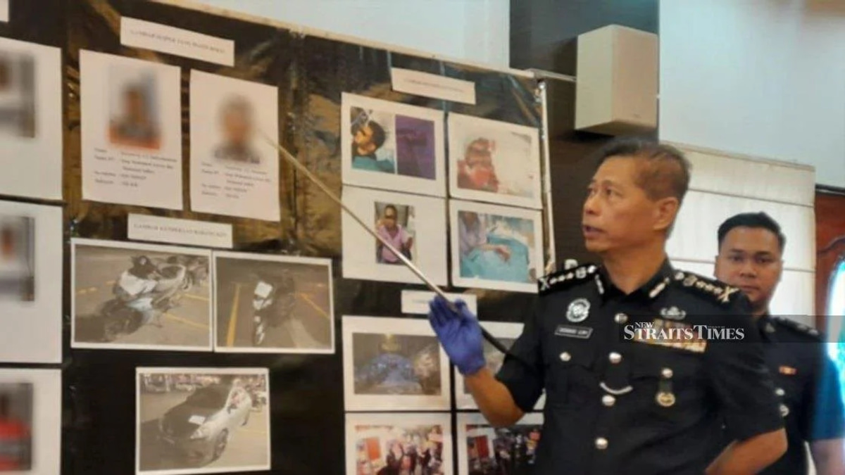 Six arrested after parang attack injures two at Jelutong temple