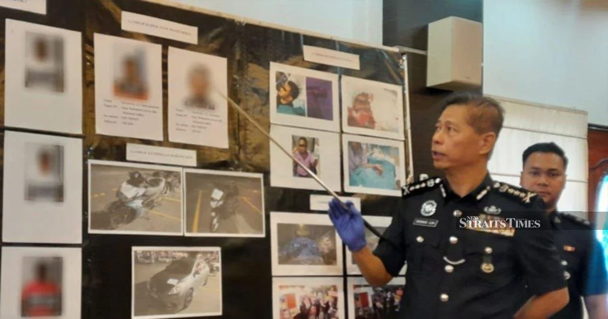 Six arrested after parang attack injures two at Jelutong temple