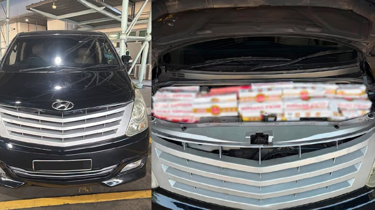 Malaysian man detained at Woodlands checkpoint with 600 cartons of smuggled cigarettes