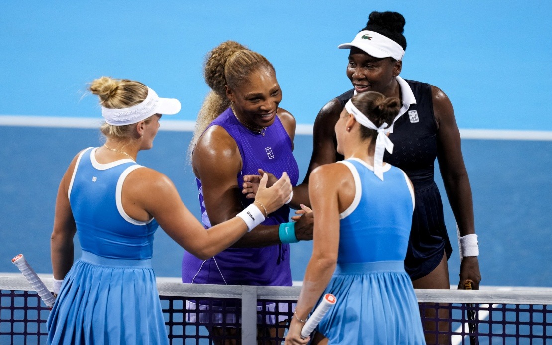 Williams Sisters Fall Short in Cincinnati Doubles Comeback