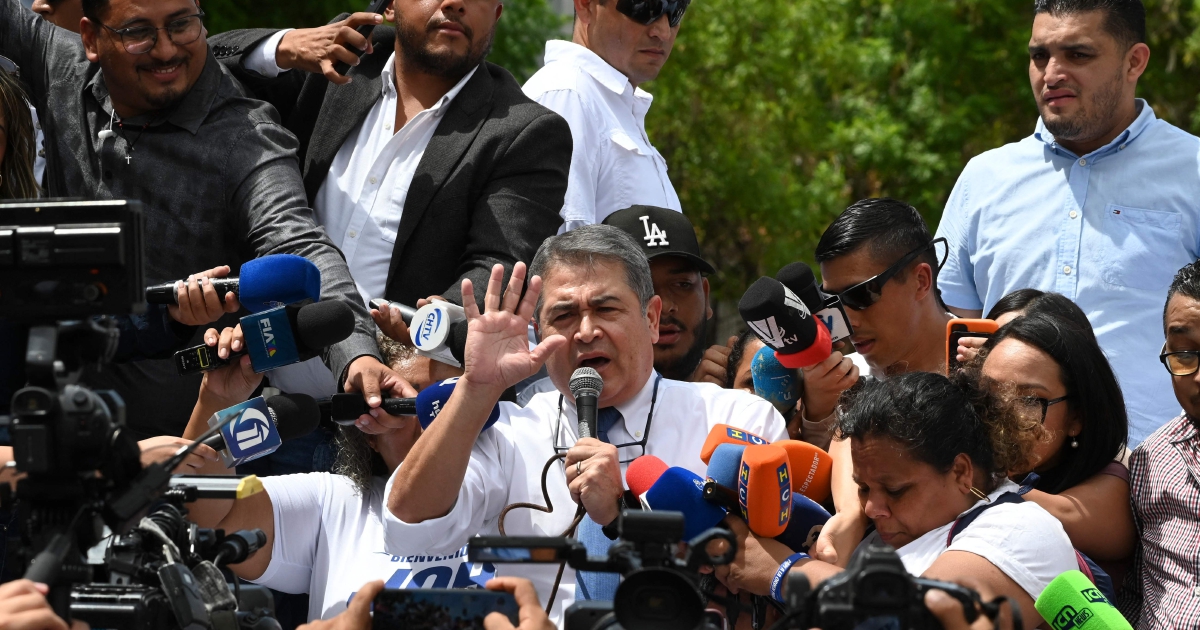 Honduran ex-President Freed to Continue Trial After Trump Pardon