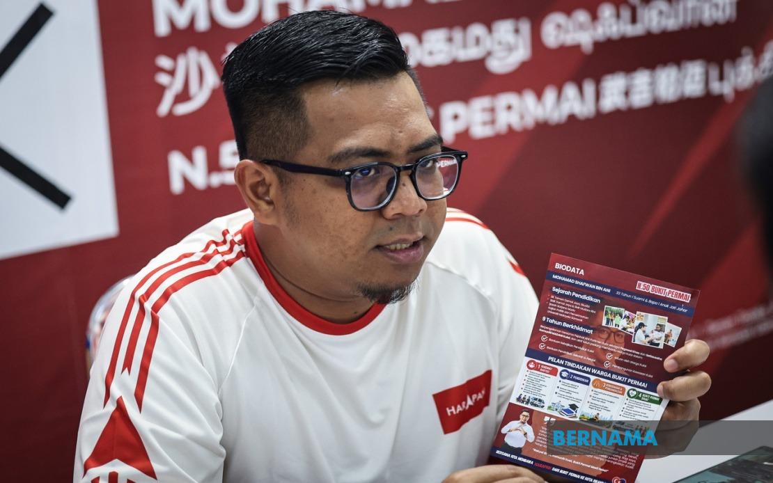 Shafwan leverages nine years of grassroots work in Bukit Permai bid