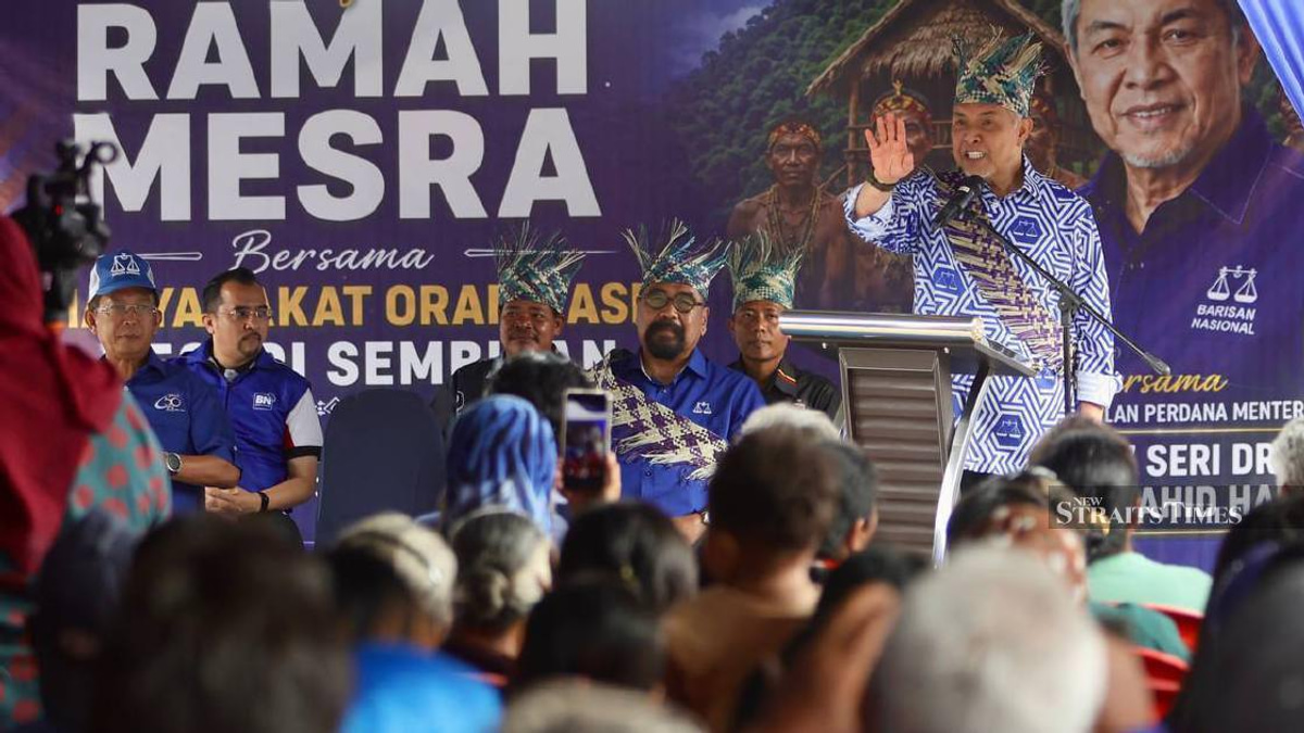 Zahid Backs Orang Asli Representative Role in Negri Sembilan MB's Office