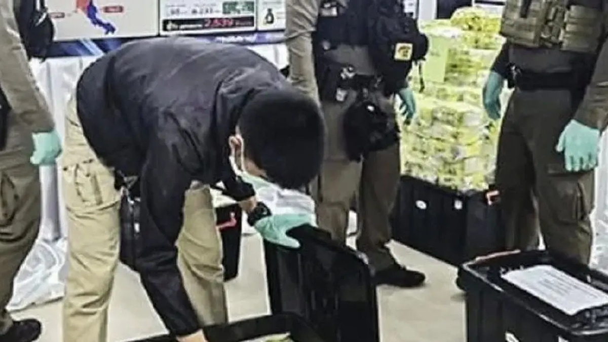 Malaysian Driver Arrested in Thailand with 166kg Methamphetamine Haul