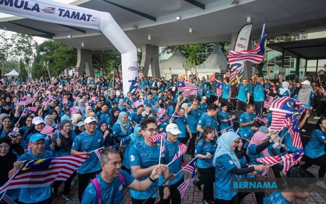 2,000 Participants Celebrate National Pride at Patriot Merdeka Run in Ipoh