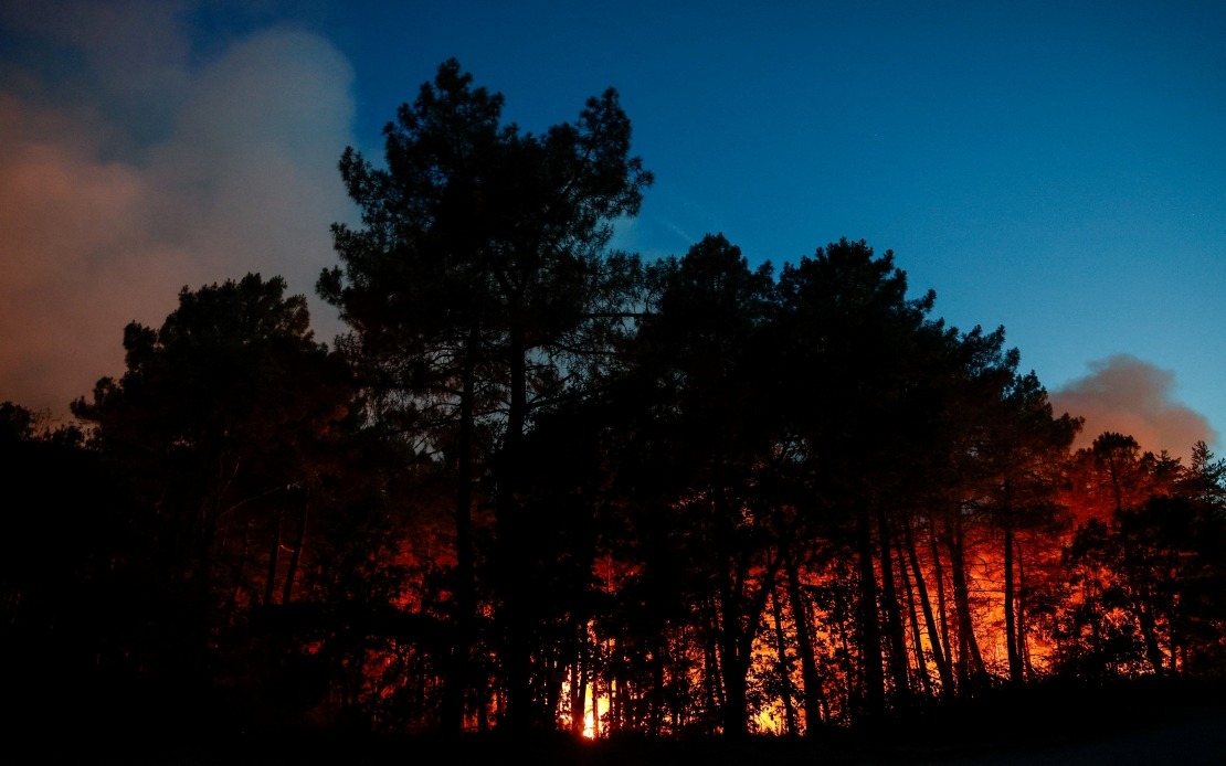Massive Wildfire Ravages Fontainebleau Forest as France Battles Extreme Heat