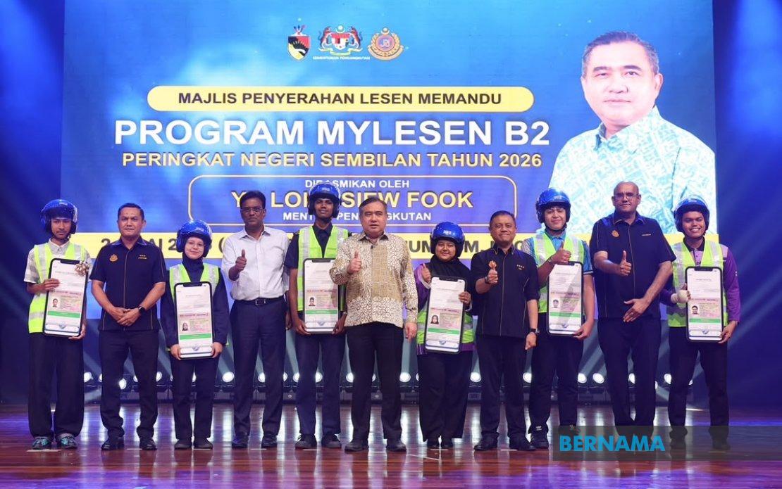 Transport Minister Warns MyLesen B2 Riders Against Reckless Behaviour as Programme Expands