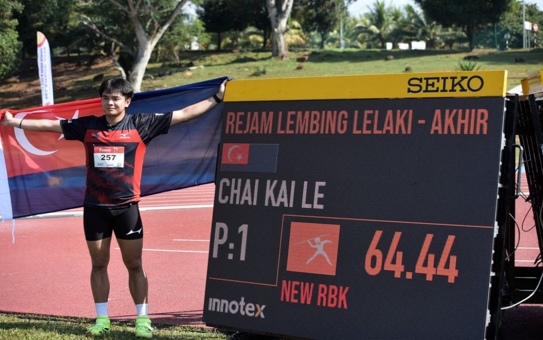 Johor's Kai Le Shatters 26-Year Javelin Record at SUKMA 2026