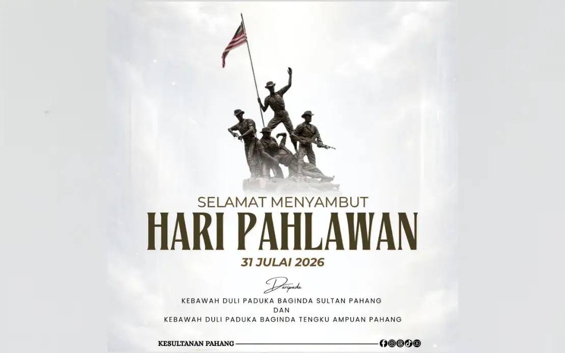 Pahang Sultan and Tengku Ampuan Honour Nation's Warriors on Special Commemorative Day