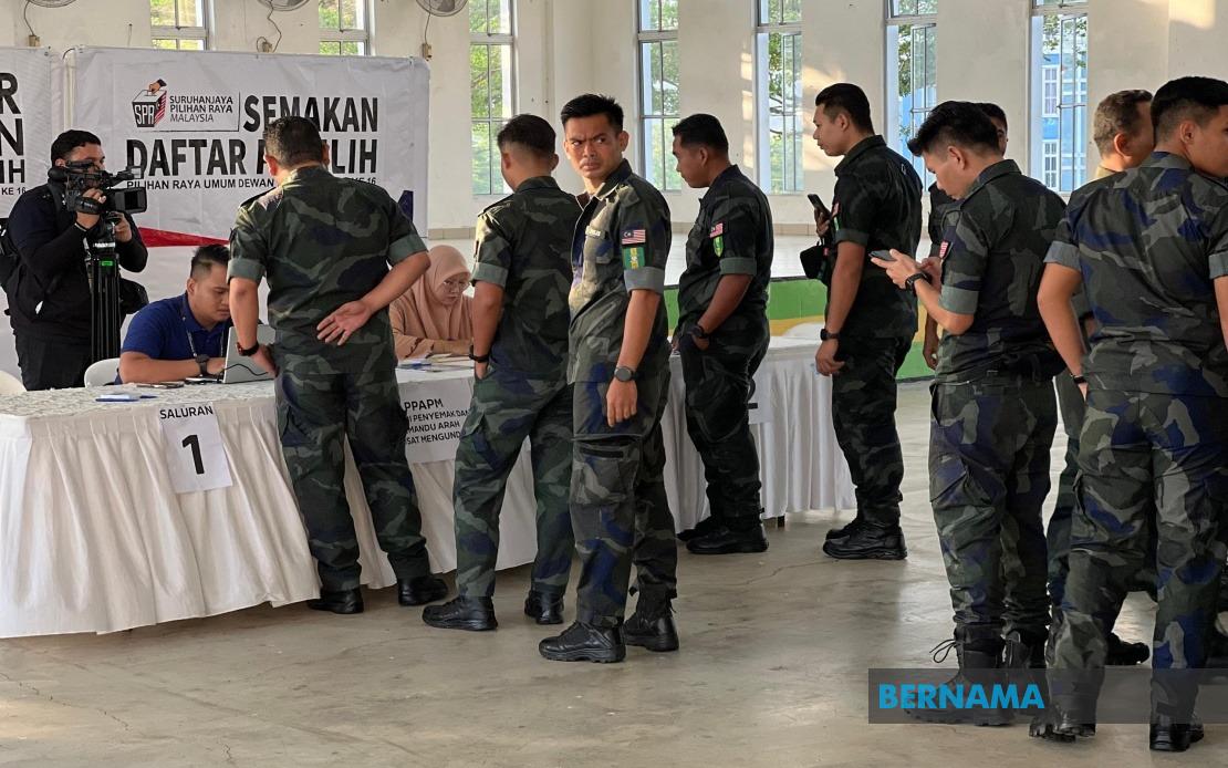 Johor State Election: 64 Early Voting Centres Accommodate Security Forces