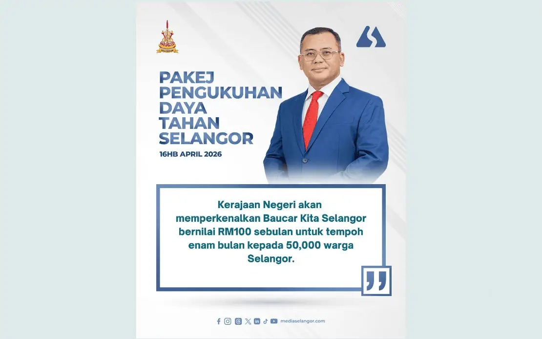 Selangor Government Warns Public Against KitaSelangor Voucher Scams