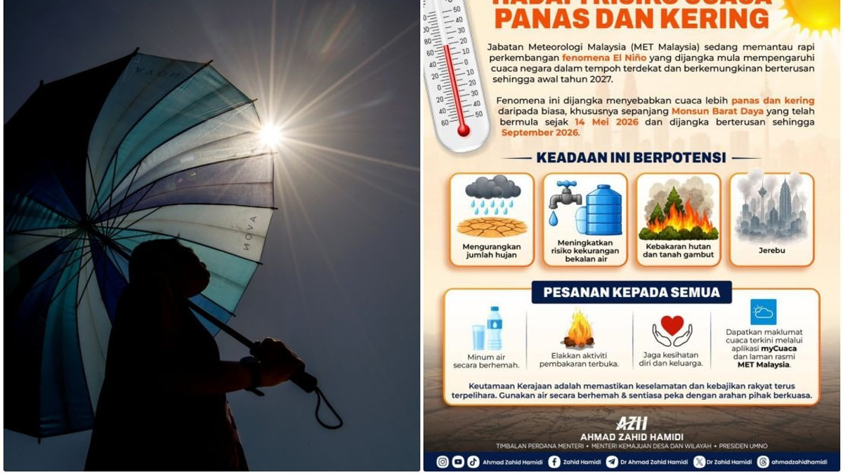 Malaysia Braces for Extended El Niño Conditions as DPM Urges Water Conservation