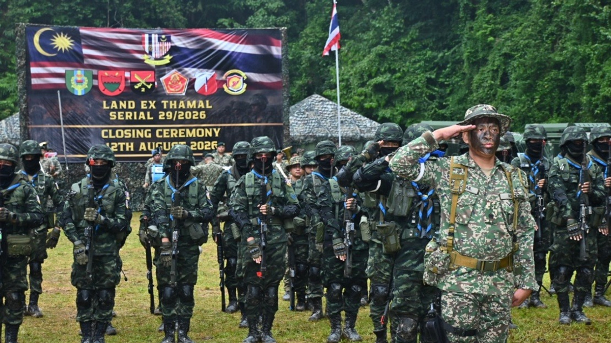 Malaysian and Thai Armies Strengthen Ties Through Joint Land Training Exercise in Gerik